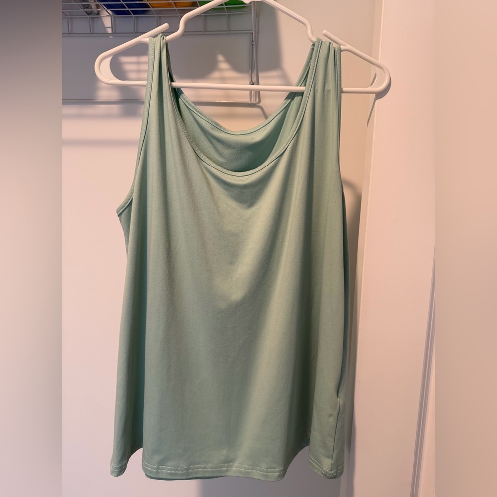 SHEIN Light Green Tank Top